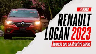 Renault LOGAN 2023  Estos son los CAMBIOS que TUVO [upl. by Steinman]