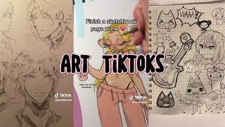 ✩Art Tiktoks I saved 😊✩ [upl. by Belter]