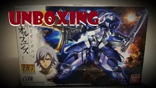 SHOKY REVIEWS Iron Blooded Orphans Hyakuren Unboxing [upl. by Nillor]