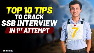 Top 10 Tips To Crack SSB Interview In 1st Attempt [upl. by Jaclin255]