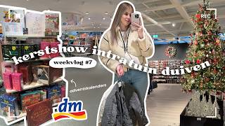 Kerstshow Intratuin Duiven  shoppen bij DM 🎄  weekvlog 7  Make Me Blush [upl. by Anamuj]