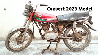 Full Restoration Old Model Honda Bike [upl. by Giusto]