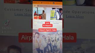 Airport Agent Hala Job in United Arab Emirates uaejobs shorts video deiratyping [upl. by Giuliana962]