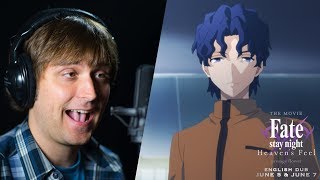 Kyle McCarley in Fatestay night Heavens Feel THE MOVIE I presage flower English Dub [upl. by Whitson]