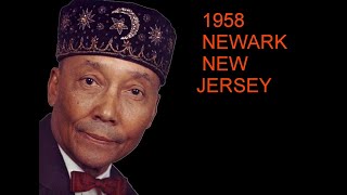 1958 NEWARK NEW JERSEY MESSENGER ELIJAH MUHAMMAD [upl. by Leohcin]