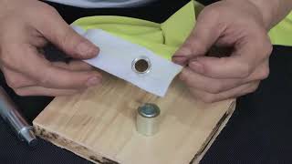 How to replace grommets with our flag grommet repair kit [upl. by Kaitlynn]