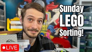 Sunday LEGO Sorting Livestream [upl. by Atineb]