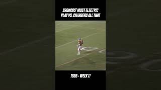 Broncos‘ most electric play vs Chargers all time  shorts nfl highlights [upl. by Scarrow847]