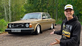 ETT FYND Köper en svensk klenod  Volvo 240 1979 [upl. by Krystyna]