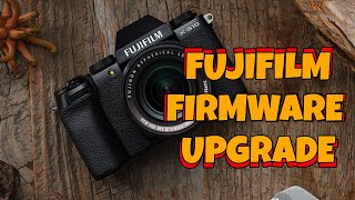 FUJIFILM Firmware UPGRADE 2024  FUJI XS10 [upl. by Ettenot]