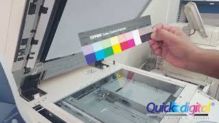 Tutorial Calibración Xerox Docucolor 250 252 [upl. by Yetti601]