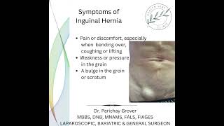 Inguinal hernia [upl. by Isiad]