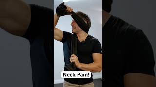 How to fix neck pain with a towel neckpain neckpainrelief [upl. by Currier]