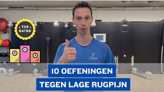 10 Oefeningen tegen Lage Rugpijn voor Herstel en Preventie van Rugklachten 1️⃣0️⃣☀️ [upl. by Ielerol372]