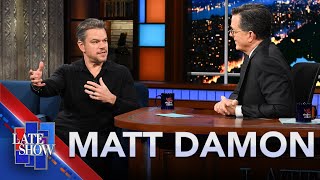 Matt Damon Was On A Break From Acting But Then Christopher Nolan Called [upl. by Ynahpets]