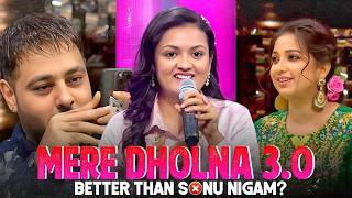 Mere Dholna 3O  Mayuri x DVK Full Performance Reaction Indian Idol 15  Shreya Ghoshal [upl. by Anujra583]