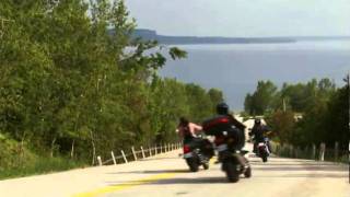 Motorcycle Riding really good video Ontario Canada [upl. by Enelehcim956]