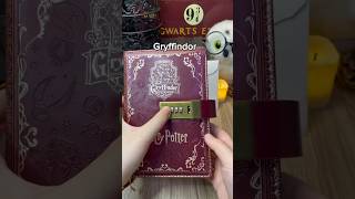 Harry potter four houses notebook harrypotter gryffindor hogwarts giftidea magic notebook [upl. by Dotson]