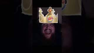 Caseoh singing burger king whopper full song memes caseoh aicover shorts short [upl. by Llednohs886]