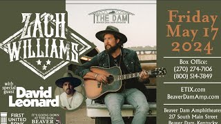 Zach Williams  Less Like Me  Live   Beaver Dam  2024 [upl. by Essyle]