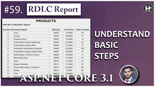 59 Understand Basic Steps to Create your RDLC Report in AspNet Core  A StepbyStep Guide 🚀 [upl. by Aunson]