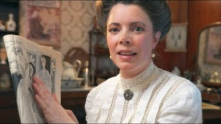 Back to the Hair Parlour  ASMR Edwardian Roleplay shampoo brushing haircut hairstyling amp brows [upl. by Sigrid952]