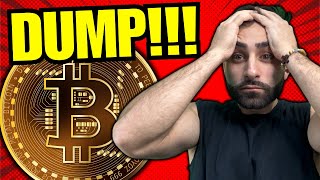 🚨 BITCOIN DUMP Live Crypto Market Analysis amp Targets 🎯 [upl. by Enitsirc]