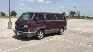 1991 VW Vanagon SOLD  Subaru 25L Engine Conversion [upl. by Neirrad244]