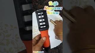 Knife sharpener review  knife  sharpener  shorts  youtubeshorts [upl. by Zel]