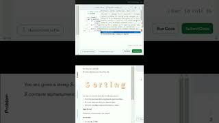 Hackerrank sorting in python solution hackerrank pythoncode pythonprograms trending [upl. by Nnaeiluj356]