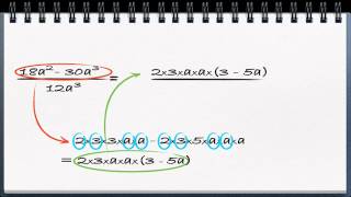 Algebra video 10  Forkorting av brøk med flerleddet teller [upl. by Aydin]