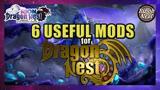 6 Useful Mods for Dragon Nest [upl. by Emie]