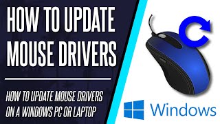 How to Update Mouse Drivers on a Windows 10 PC [upl. by Aicened]