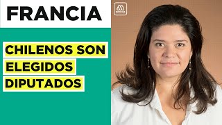 Chilenos elegidos como diputados en Francia Hijos de exiliados lograron escaño [upl. by Llerat]