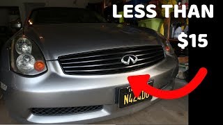 How To Plasti Dip Your G35 Grill DIY [upl. by Gow]