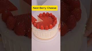 Delicious Nest berry cheesecake🍰🤤😋 food cheesecake cake [upl. by Diahann]