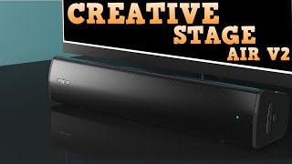 Creative Stage Air V2  sprawdzamy drugą generację mini soundbara do PC  test recenzja review [upl. by Bindman]