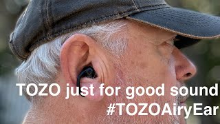 TOZO Open EarRing Review The Ultimate Comfortable Headphones TOZOOpenEarRing [upl. by Laryssa]