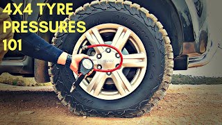 OffRoad 4WD Tyre Pressures  Sand Mud Rock and Snow [upl. by Anujra]