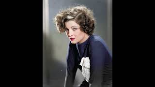 Colorized Photo of Myrna Loy A 1930s Hollywood Icon [upl. by Shulins131]