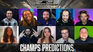 quotIt Has To Be OpTic Against FaZequot 🥵  Champs 2022 Predictions [upl. by Iruyas]