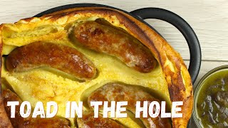 Traditional Toad In The Hole Recipe with the Whatever Pan  Best Cookware  Non Stick Cookware [upl. by Celeski]