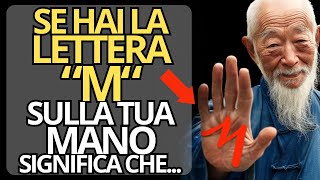 COSA SIGNIFICA AVERE LA LETTERA M SUL PALMO DELLA TUA MANO 🖐 [upl. by Koloski416]