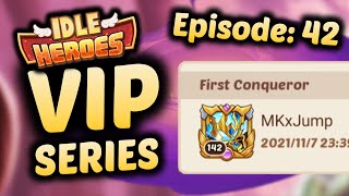 We just TOPPED the leaderboards  Episode 42  The IDLE HEROES VIP Series [upl. by Weitzman859]