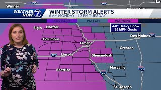 Sunday January 7 morning weather forecast [upl. by Nnaeiram]