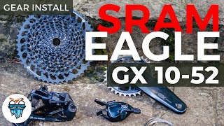 SRAM Eagle GX 1052 Unboxing amp Install [upl. by Johannessen]