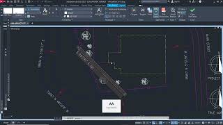 AutoCAD Project 1 Step 3 Adding Easement Notation and Showing the Lineweight [upl. by Einohpets710]