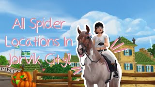 All 5 Spider Locations In Jorvik City  Star Stable Online [upl. by Nolyd]