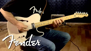 Fender Cabronita Tele Thinline Demo  Fender [upl. by Caves]