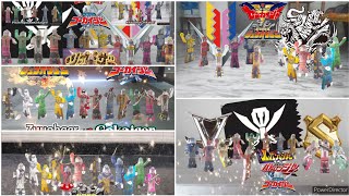 Super Sentai  All Crossovers  Made by arty zone  SS AND PR arty zone [upl. by Katharina973]